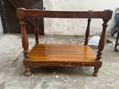 OLD Wooden TV TROLLEY - OLD WOOD 0