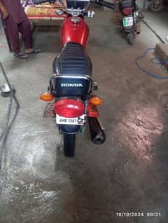 honda 125 all ok 10/09 0