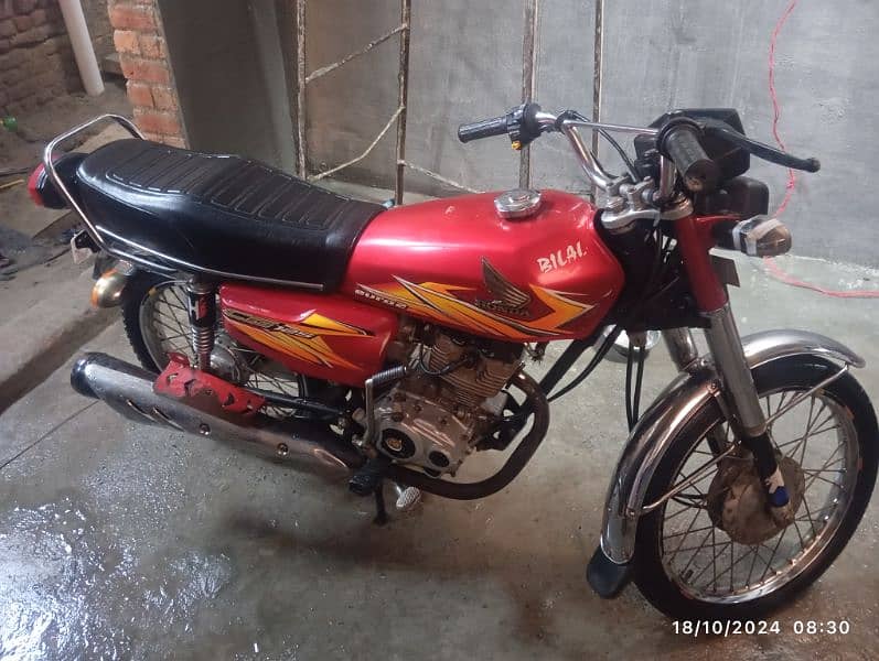 honda 125 all ok 10/09 3