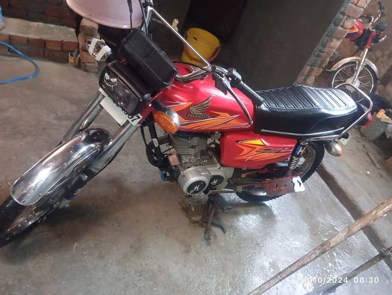 honda 125 all ok 10/09 4