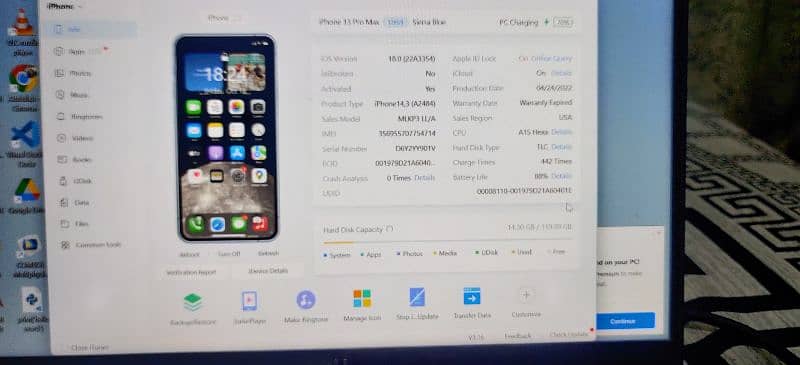 iphone 13 pro max 128gb 8