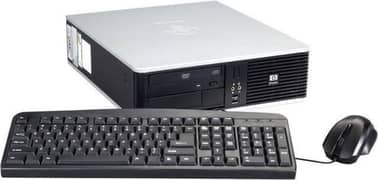 HP Core 2 Duo Compaq DC7900 and HP Pavilion F1523 with complete setup