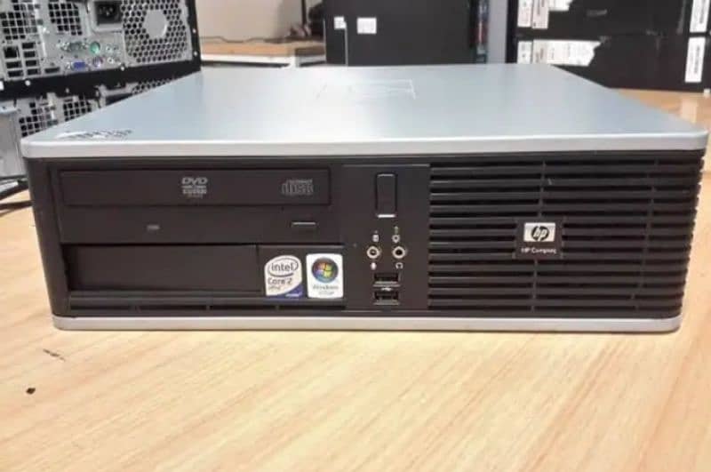 HP Core 2 Duo Compaq DC7900 and HP Pavilion F1523 with complete setup 1