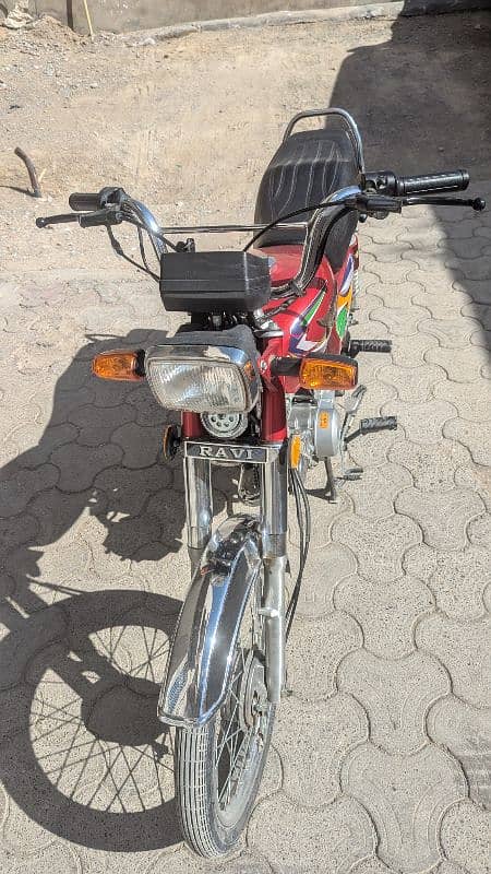 Ravi 70cc bike 4