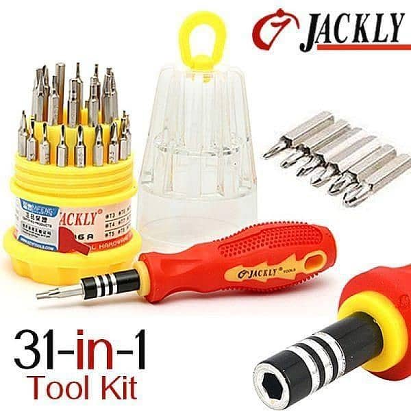 31 PCs stainless screw driver 4