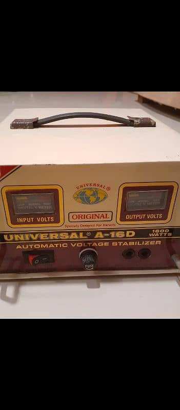 Univveral voltage Stabilizer (A-16D) 1600W 0