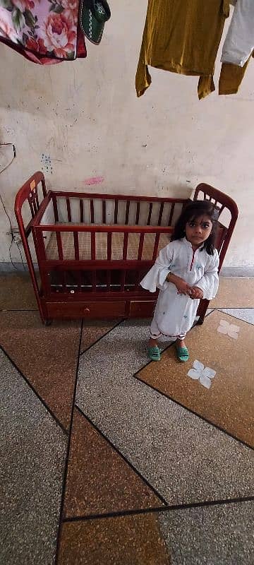 baby cot  good condition 5