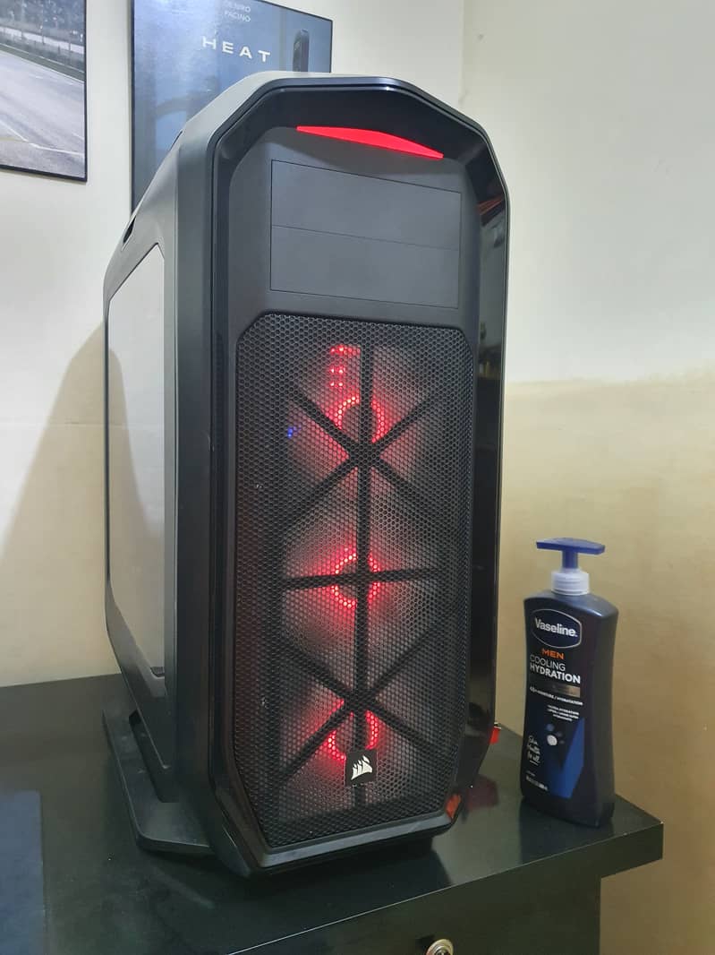 Gaming PC | Ryzen 2600X B450 850W 32GB Ram Corsair 780T Nvidia GT620 0