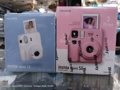 Fujifilm Instax mini 12 and new model Instax mini SE