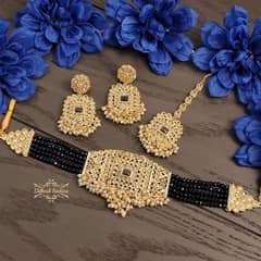 Indian choker jewellery set