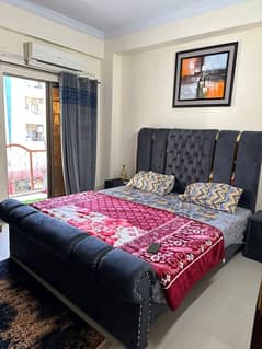 salam higts fully furnished two bedrooms apartment avilabel for sale