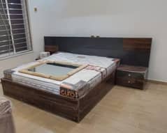 Brand new bed , side table and matress for sale 0