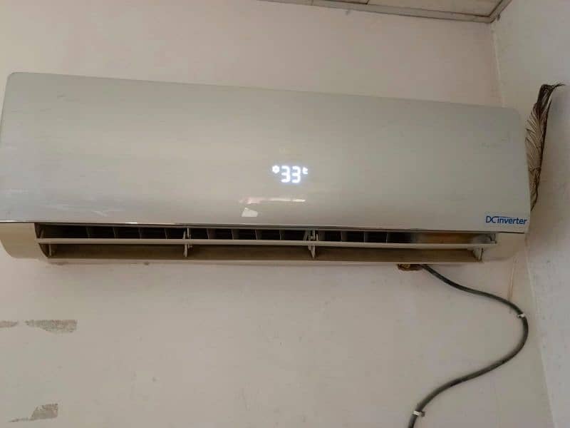 hair  dc inverter 1.5 good condition mistobesh compreser full ok 2