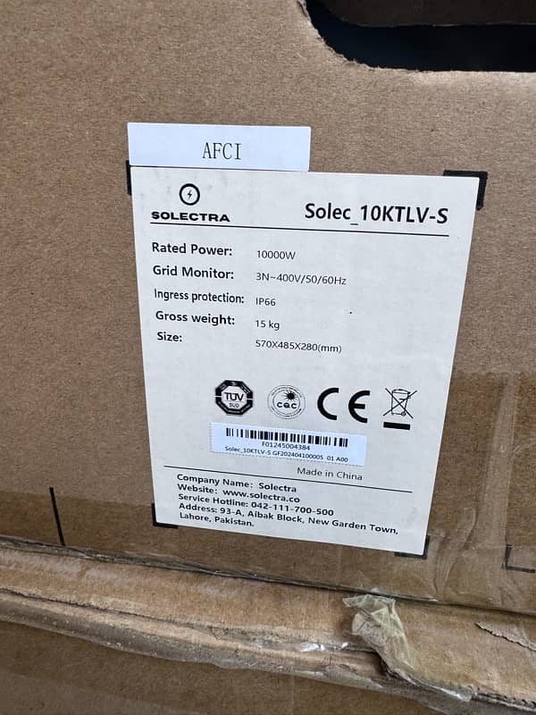 Solectra Solar Inverter Solec_ 10KTLV-S 4