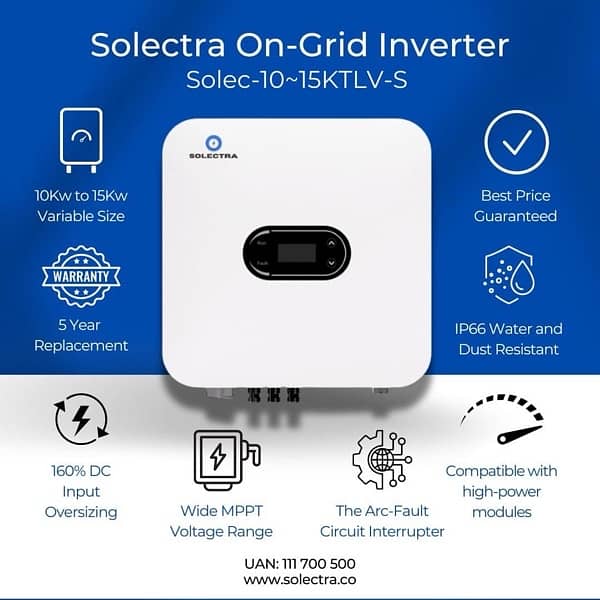 Solectra Solar Inverter Solec_ 10KTLV-S 1