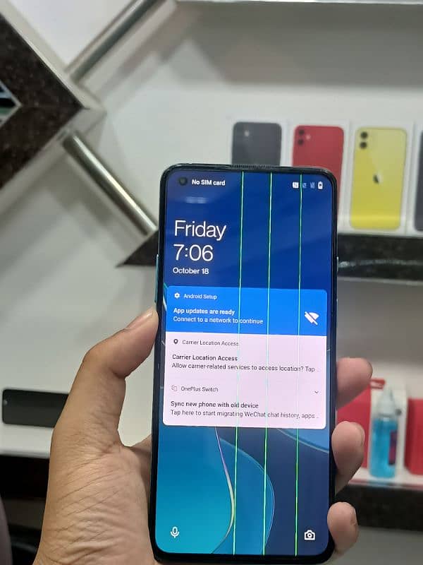 Oneplus 8t 12gb/256gb dual SIM panel ma line ha 1