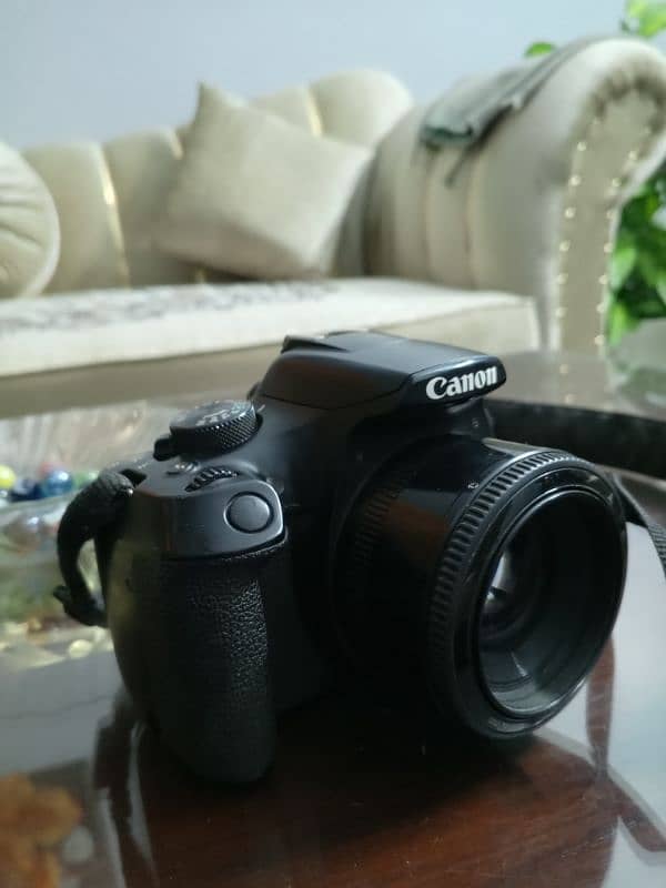 Canon 1300D with portrait Lens 1