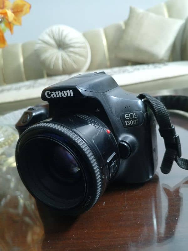 Canon 1300D with portrait Lens 3