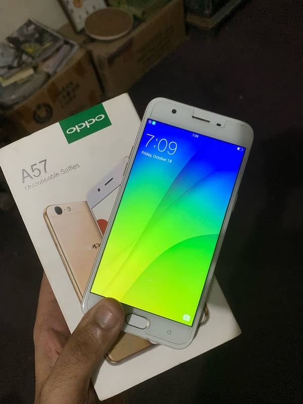 oppo A57 4 64 pta aprovde with box 03191635619 2