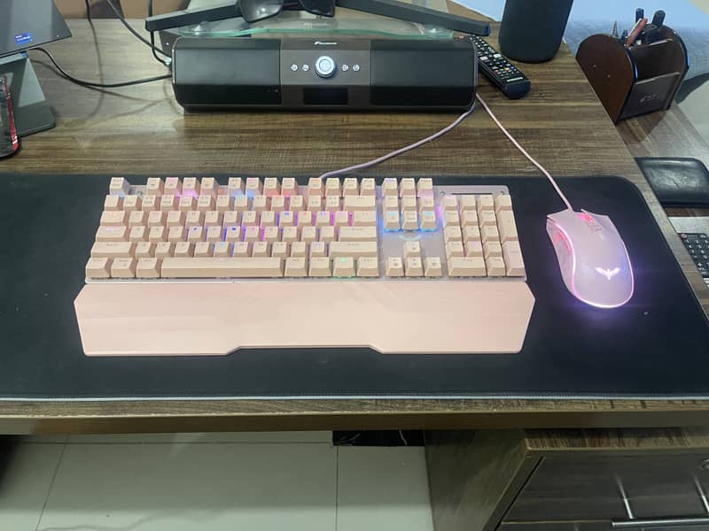 RGB Backlit 104 Key Programmable Mechanical Keyboard & Mouse Combo 5