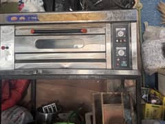 Pizza oven, dough machine, refrigerator and generator for sell