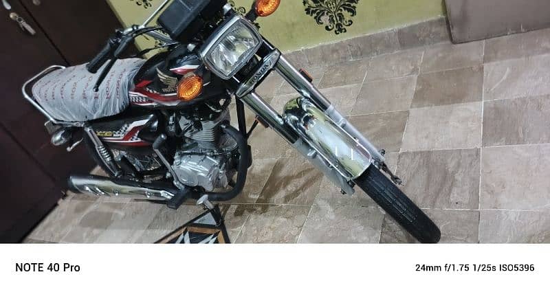 Honda CG 125 2024 Karachi Number 2