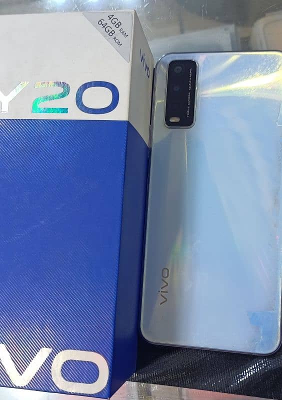 all ok ha vivo y20 4gb64 no open no repair with box 0