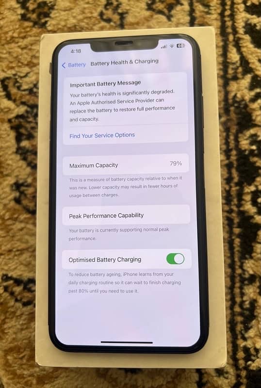 IPHONE XS MAX 64GB WATERPACK PTA APPROVED IN SUPERB MINT CONDITION!!! 13