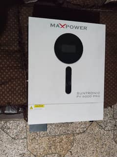 Max power suntronic pv 6000 pro