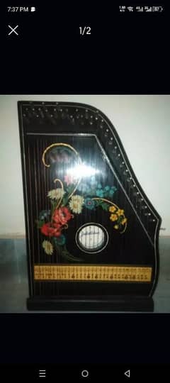 Surmandal harmonium. keyboard