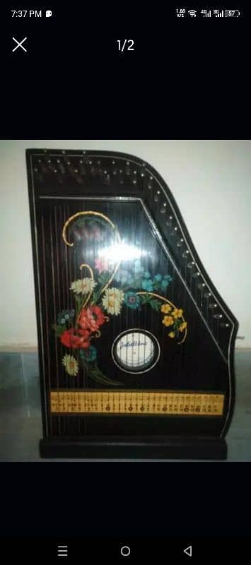 Surmandal harmonium. keyboard 0