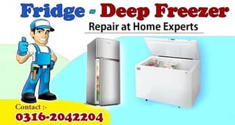 Expert Fridge & Deep Freezer Repair Services - Fast, Reliable 0