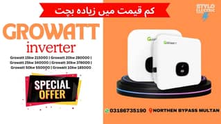 Growatt / 10kw 15kw 20kw Delivery in allover Pakistan