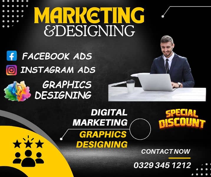 Digital Marketing Advertisement And Graphic Designing 0