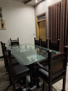 Large size 8 person heavy dining table 0