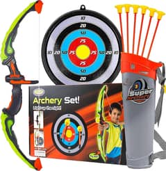 DSstyles 2-Piece Bow and Arrow Playset| LED Lighted Archery Set forKid