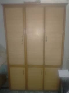 hard wooden cupboard