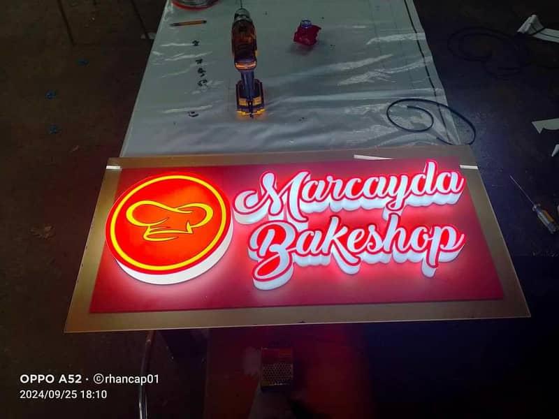 sign board - Flex printing - Vinyal - Neon light - 3D one vison 10