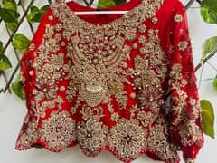 barat Bridal Dress Just 1 time use , just like new ,Red Graceful color