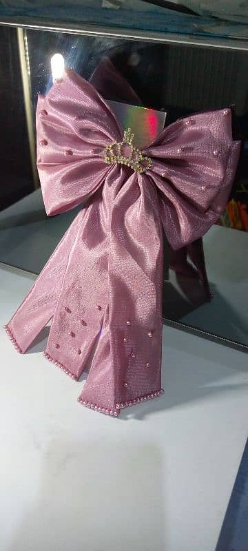 Handmade Embroidery Hair Bows 2