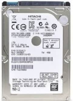 HARD DRIVE FOR LAPTOP 1 TB{03327944046}