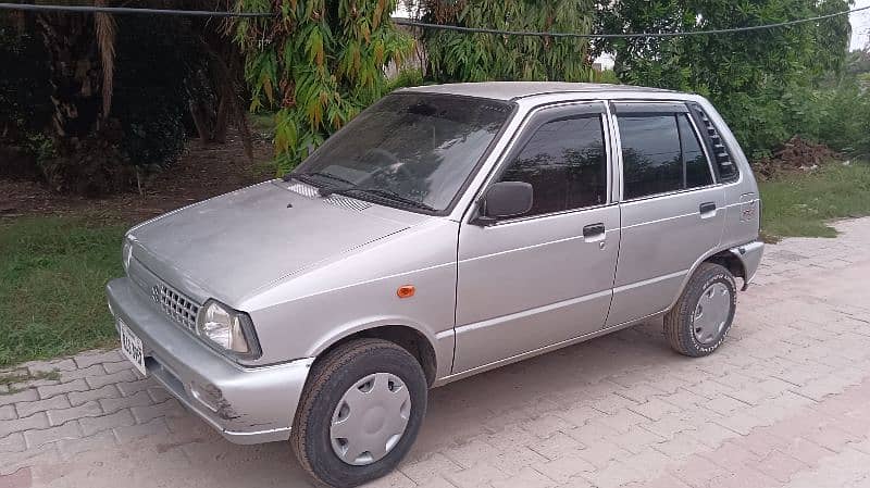 Suzuki Mehran VX 2012 argent for sale 2