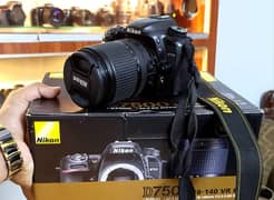 dslr Nikon d7500 4k (10/10) Complete box