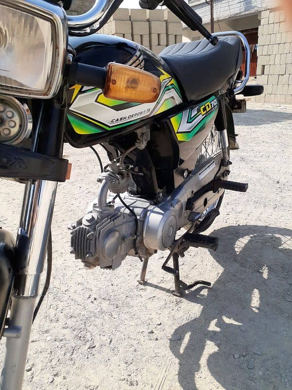 honda cd 70 model 2023 good condition 4