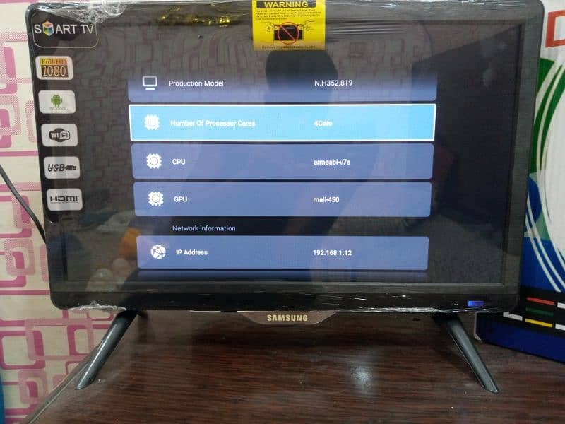 24 Inches Smart Android LED 1