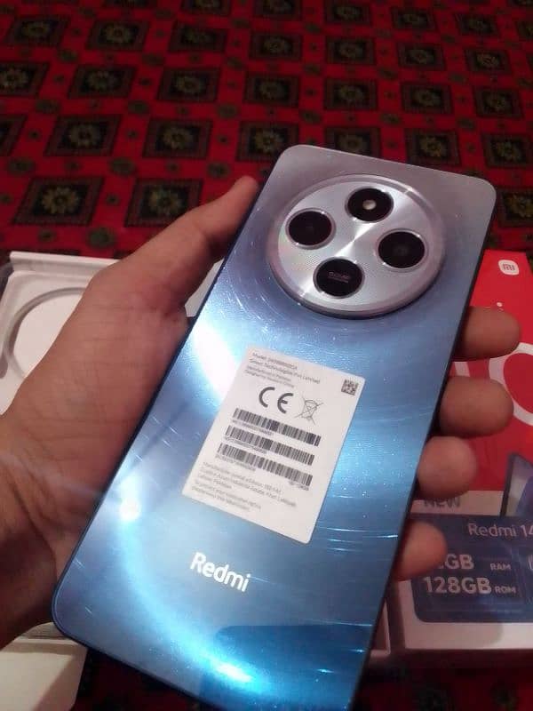 redmi 14c 6+6 12gb ram 128 unique color brand new 8