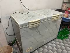 Double Fryer + Freezer for sale