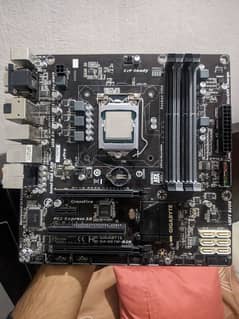 i7 4th Gen Xeon CPU + Gigabyte Q87M Board