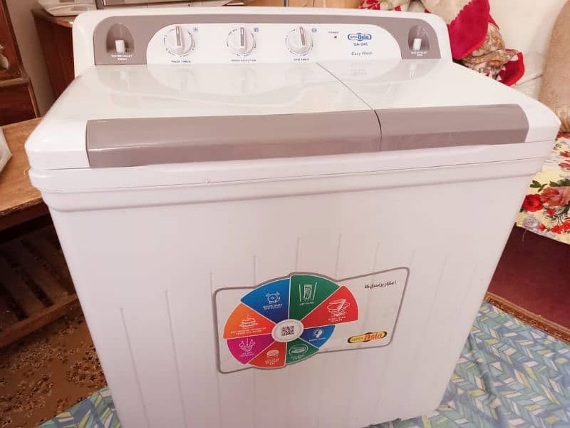 super asia Washing&dryer 1