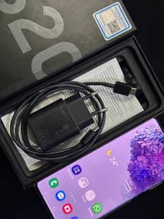 Samsung s20 Plus 5G Complete Box PTA approved